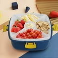 Bento Style Lunch Container, 40oz Salad Lunch Box with Leak