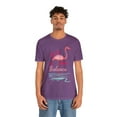 thumbnail image 4 of Amputee Humor TShirt “Flamingo Lifes About Balance V1 ” Crew Neck, 4 of 7