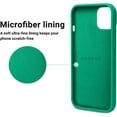 thumbnail image 6 of Designed for iPhone 14 Plus Case, Silicone Shockproof Slim Thin Phone Case for iPhone 14 Plus 6.7 inch （Emerald Green）, 6 of 16
