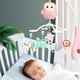 thumbnail image 5 of Móvil musical para cuna de bebé, móvil para cuna musical para bebé, sonajeros giratorios colgantes, juguete colgante para cama infantil, funcionamiento suave, 5 of 7