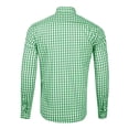 thumbnail image 3 of Mens Fashion Plaid Button Down Shirts Regular-Fit Long-Sleeve Classic Dress Shirts Comfort Casual Shirt, 3 of 3