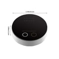 thumbnail image 3 of Portable Air Purifier for Bedroom & Car - True HEPA Filter for Smoke, Odors, and Allergies - Silent 28dB, USB-C, Filterless Design, 3 of 8