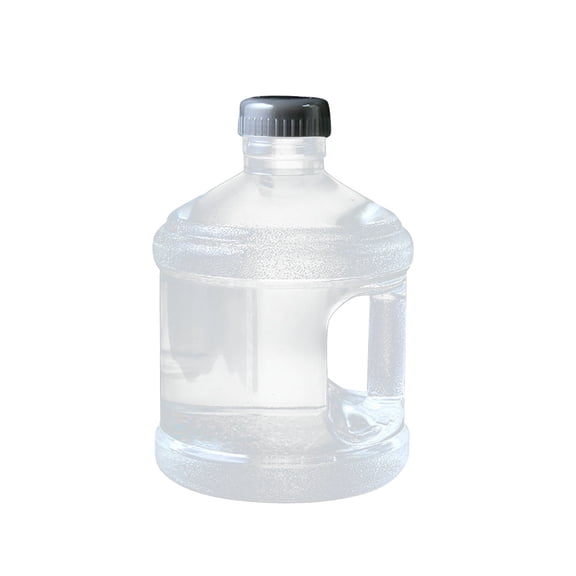 Large Capacity 08 and 13 Gallon Transparent Water Bottle With Handle and Protective Cover for Gym Outdoor Sports