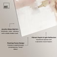 thumbnail image 4 of Blush Gold Shimmer I High-Gloss Frameless Acrylic Glass Wall Art Abstract by Art Remedy, Ready to Hang, 30 x 36, 4 of 7