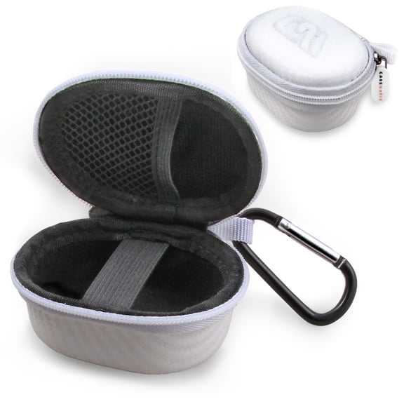 CASEMATIX Headphones Travel Case for Beats Solo Buds True Wireless Earbuds – White Case Only