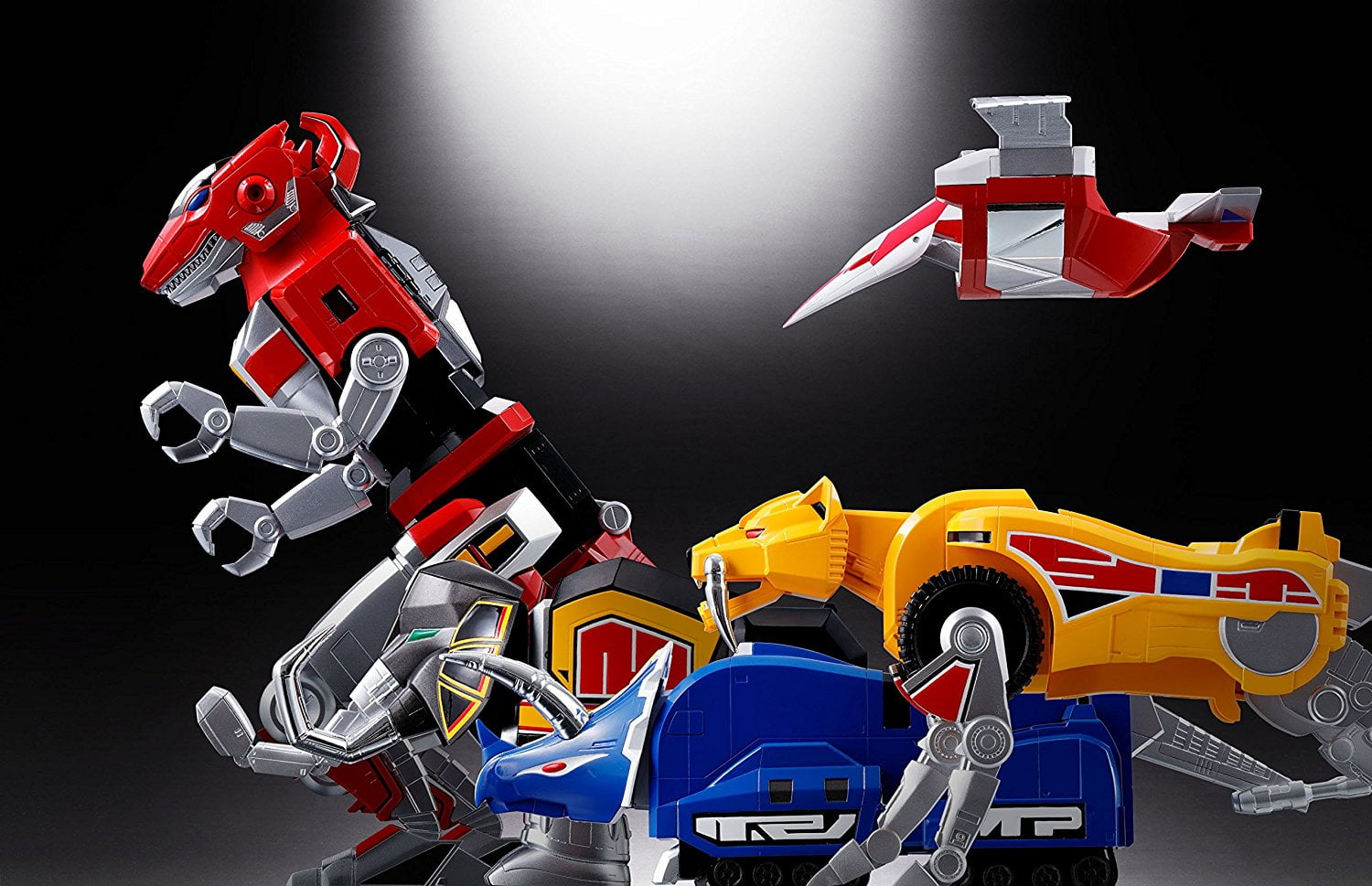 Bandai Soul Chogokin GX-72 Mighty Morphin Power Rangers Dino Megazord Japan Ver