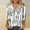 A146 White ➤➤ Three Quarter Sleeve Tops Woman, variant on Xdegoge s 3/4 Sleeve Tops For Women Floral V Neck T Shirts Lace Tunic Fit Trendy Summer Tops 2025 Dressy Casual Blouses Soft Comfy Basic Tees History