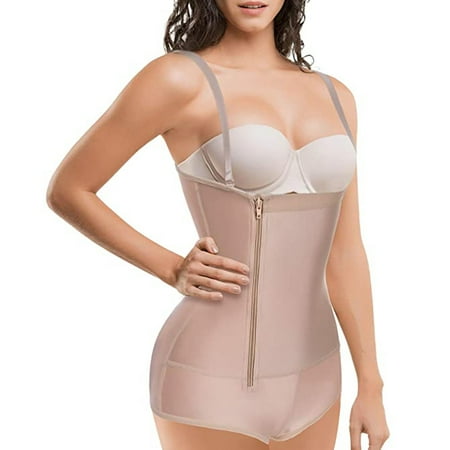

Waist Trainer for Women Bodysuit Tummy Control Shapewear Fajas Colombianas Full Body Shaper Latex Open Bust Corset