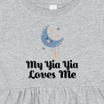 thumbnail image 4 of Inktastic My Yia Yia Loves Me Yiayia for Grandchild Girls Baby Dress, 4 of 5