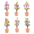 thumbnail image 4 of YAOMOBB Table Centerpiece Decoration Exquisite Colorful Foam Easter Egg Bonsai Potted Plant for Festive Home Decor, 4 of 7