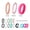 #5, variant on Silicone Wedding Ring for Women: 15 Pack 3mm Width Breathable Air Grooves Silicone Rubber Wedding Engagement Bands New Year Valentine's Day Gift, Size 6
