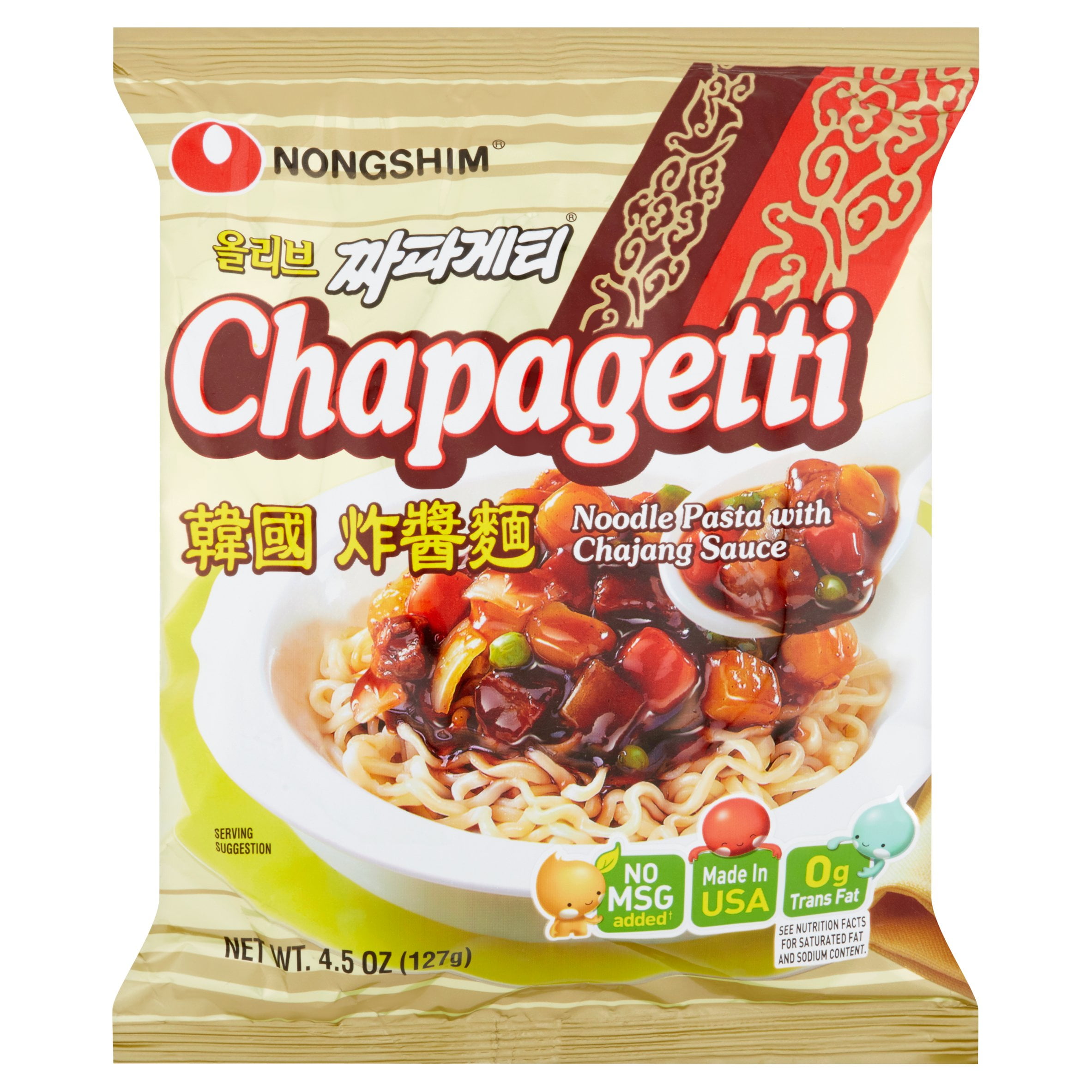 Nongshim Chapagetti Noodle, 4.5 Oz, 10 Ct