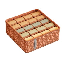 PRETXORVE Drawer Organizer for Clothing Sock Underwear Drawer Organizer Bins Foldable Fabric Closet Organizers and Storage Dresser