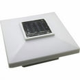 thumbnail image 2 of Solar Post Cap Deck Light 4x4 White Low Profile 4 SMD LEDs (2 Pack) PL251, 2 of 3
