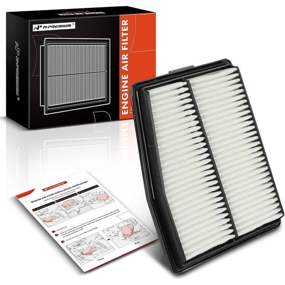 A-Premium Engine Air Filter Compatible with Hyundai Sonata 2020-2023, Santa Fe 2021-2023, Tucson 2022-2024 & Kia Sorento 2021-2023, Sportage 2023-2024, 1.6L 2.0L, Irregular Shape Filter
