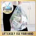 thumbnail image 2 of Handle Trash Bags 4 Gallon 100 Counts Small Garbage Bags for Office,Kitchen,Bedroom Waste Bin, Rubbish,Trash Can Liner, 2 of 8