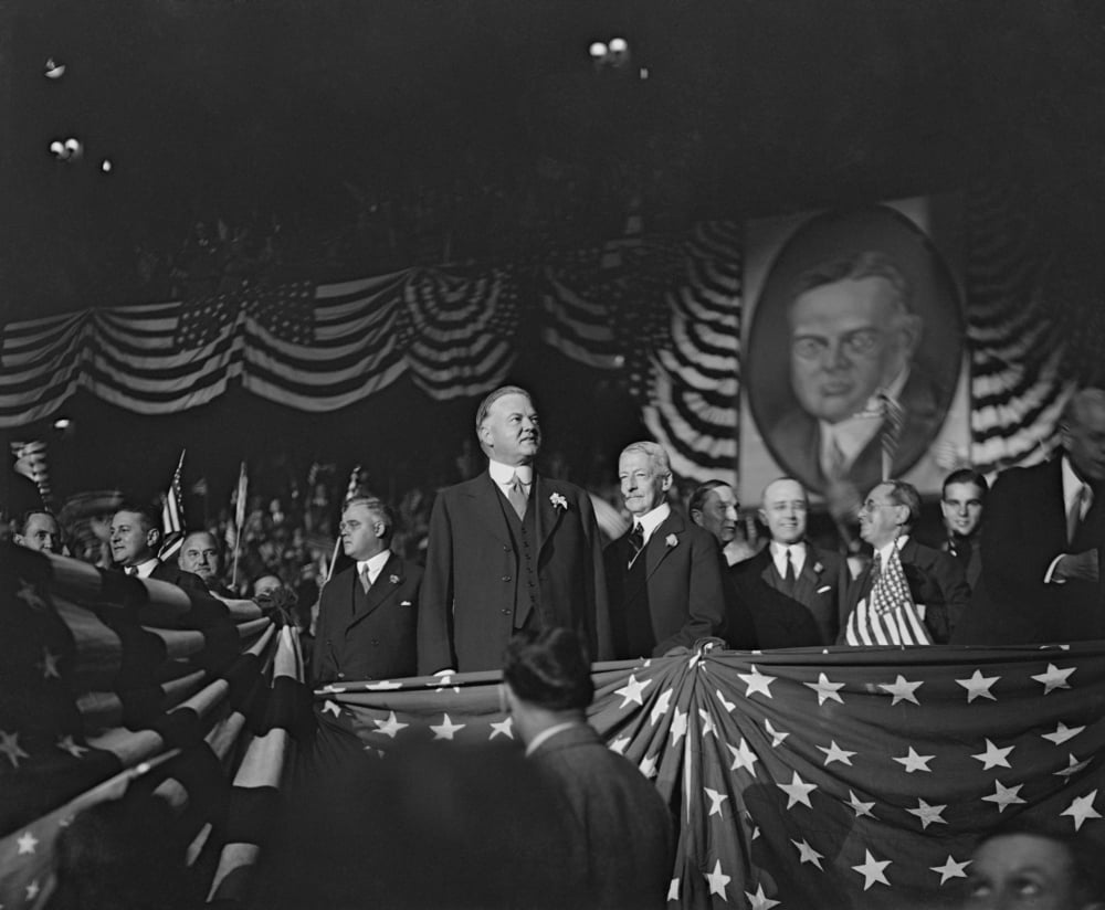 Republican Presidential Nominee Herbert Hoover In 1928. (Bsloc20151670