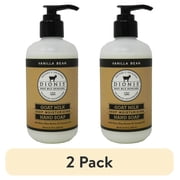 (2 pack) Dionis Goat Milk Vanilla Bean Hand Soap 8.5 Ounces