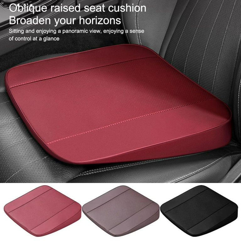 Perforated Nappa Leather Car Seat Cushion Four Seasons Seat Cushion Cover Breathable Seat Cover
