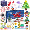 thumbnail image 1 of FAROOT Christmas 25 Days Advent Calendar with 27 Pcs Sensory Fidget Toys, 1 of 8