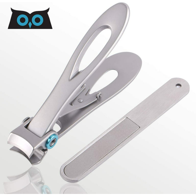 SZQHT 15mm Wide Jaw Opening Nail Clippers for Thick Nails,Finger Nail  Clippers for Ingrown Toenail Clippers for Men,Tough Nails, Seniors