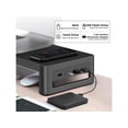 thumbnail image 2 of Monitor Stand Riser Metal Computer Stand with USB 3.0 Hub Support Data Transfer and Charging Monitor Shelf Printer Stand Desk Organizer for TV / Laptop / Computer / Up to 27 inches and 66 pounds, 2 of 7