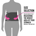 thumbnail image 5 of Waist Trainer for Women & Men Sweat Band Waist Trimmer Tummy Wraps for Weight Loss Neoprene Ab Girdle, 5 of 7