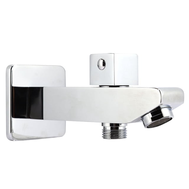 Shower Spout - G1/2in Thread Copper Concealed Installation Dual Function Shower Faucet Spout Shower Accessory