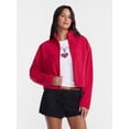 thumbnail image 5 of No Boundaries Polar Fleece Zip Up Jacket, Women’s and Women's Plus XXS-4X, 5 of 6