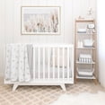 thumbnail image 3 of Living Textiles 2-Pack Organic Cotton Muslin Fitted Crib Sheet - Dandelion, 3 of 3