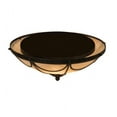 thumbnail image 6 of Meyda Tiffany 232898 Carousel 3 Light 16" Wide Flush Mount Bowl Ceiling Fixture - Bronze, 6 of 6