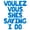 Blue, variant on Letter Balloons - VOULEZ VOUS SHES SAYING I DO 16" Inch Alphabet Letters Foil Mylar Balloon Bachelorette or Bridal Shower Party Banner (Gold)