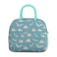 thumbnail image 2 of Womens Blue Dinosaurs Skeletons Pterosaurs Pattern Lunch Box for Work,Insulated Lunch Bag for Women,Loncheras Para Mujer,Leakproof Adult Lunch Bag for Work,Beach,Travel,Picnic,Camping, 2 of 7