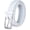 White, variant on Men's Belt, Genuine Leather Dress Belts for Men - Classic & Fashion Design for Work Business and Casual (White, 46in)