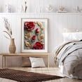 thumbnail image 6 of Diamond Art Kit for Adults, Rose Red Print No.222 Diamond Painting for Adults Beginners, 5D DIY Diamond Art Painting Kits, Colorful Diamond Painting Craft for Home Decor 12x16, 6 of 7