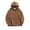 Coffee, variant on Ediodpoh Men's Autumn and Winter Long Sleeved Hooded Sweatshirt Solid Color Retro Style Long Sleeved Hooded Wool Sweatshirt Men Sweatshirts Purple XXXXL