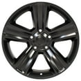 thumbnail image 2 of OE Wheels DG65 20 Inch Rims and Tires Fit Ram 1500 Style 5x139.7 20x9 Satin Black - Hollander 2453 - TerraMax RT 275/55-20 (Set of 4), 2 of 5