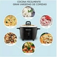 thumbnail image 5 of ERC2010B Electric Rice Cooker with Stainless Steel Inner Pot - 10 Cups Cooked, Black, 5 of 5