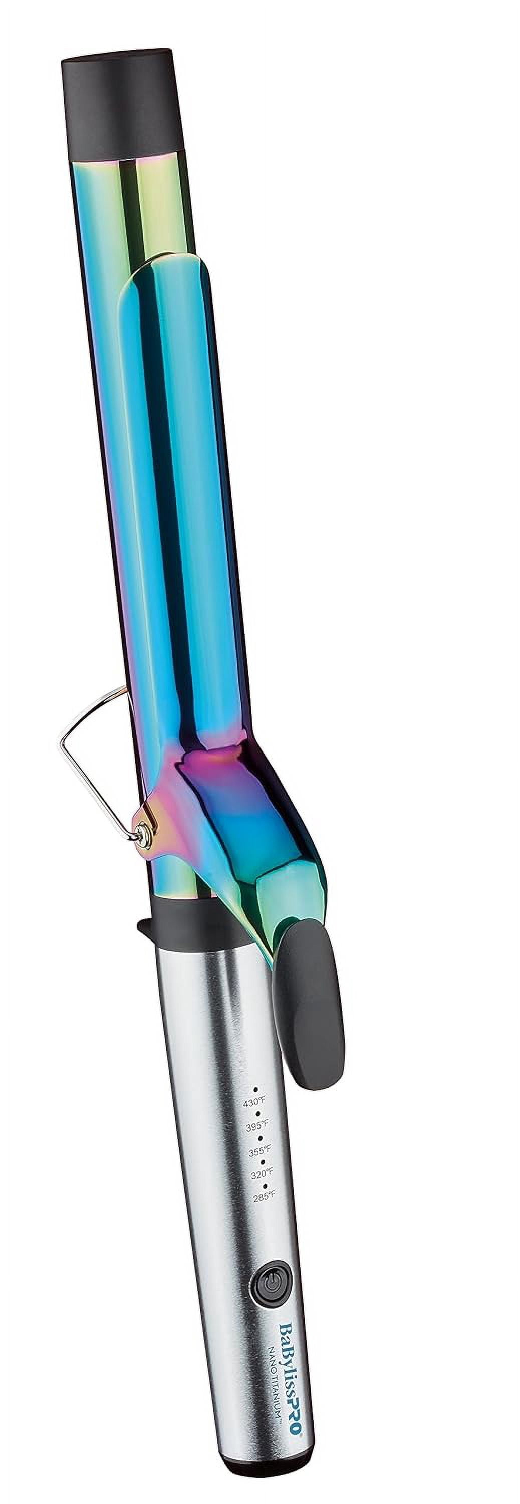 Nano Titanium Extended Barrel Curling Iron by BaBylissPRO, 1 1/4"