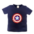 thumbnail image 2 of Conjunto Marvel Playera Bordada Short Capitan America Marvel  Conjunto0552, 2 of 5