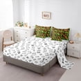 thumbnail image 5 of Castle Fairy Futuristic Cubes Boy Twin Bedding Sets,Geometric Plaid Bedding Comforter Set, 5 of 8