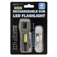 thumbnail image 2 of 2 Rechargeable Mini Tactical COB LED Flashlight 3 Light Mode Adjustable Focus 4", 2 of 3