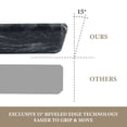 thumbnail image 6 of Koville Luxury Marble Granite Cutting Board for Kitchen,Rectangle, 20*16in, Indian Green, 6 of 6