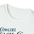 thumbnail image 3 of Womens Adult Cowgirl Beach Club T-Shirt, Western Cowgirl Beach Coastal, 3 of 3