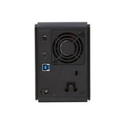 BUFFALO DriveStation Duo USB 3.0 2-Drive 4 TB Desktop DAS (HD-WH4TU3R1) - SATA - RAID JBOD/0/1 - 2 x 2 TB Drives Installed - Backup Software - Desktop
