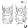 thumbnail image 4 of 25-100X Pinces de Vitrage pour Serre en Acier Inoxydable W Serre Élite Fil C, 4 of 7
