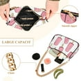 thumbnail image 2 of FORMRS Womens Shoulder Bag with Chain Strap Clutch Purse Cute Tote Handbag, Pink Ice Cream, 2 of 7