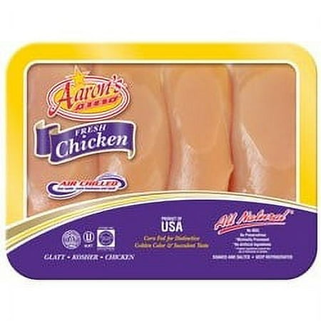 Tray Pack Boneless Skinless Chicken Breast - Kosher Meat