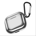 thumbnail image 4 of for AirPods 3rd Gen Case with Keychain, Plating TPU Stylish Portable Durable Lightweight Holder Water/Scratch Resistant Soft Protective Cover for Apple AirPods 3rd Generation 2021, Green, 4 of 4