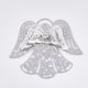 thumbnail image 2 of Brass Filigree Joiners Links with Crystal Rhinestone Angel Platinum 43.5x48.5x5mm, 2 of 3